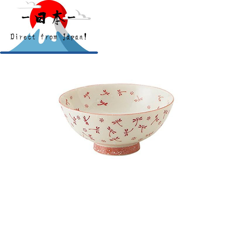 [Direct from Japan]
Koyuki Dragonfly Round Rice Bowl Set [φ11.5×5.5cm] - 2 Pieces