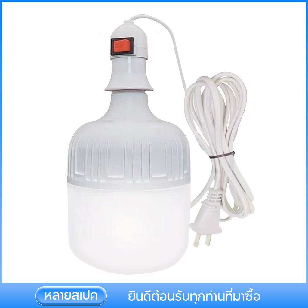 หลอดไฟLED หลอด LED Bulbซุปเปอร์สว่าง ประหยัดพลังงาน ไฟ 5W-200W ใช้ขั้วเกลียว E27 LED Bulb lights - รูปที่ 4