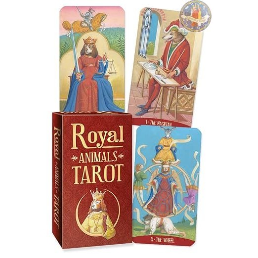 {ไพ่แท้ลิขสิทธิ์} ไพ่ทาโรต์ชุด Royal Animals Tarot ไพ่ยิปซี ไพ่ดูดวง