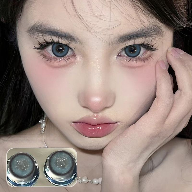 -1.00~6.00 คอนแทคเลนส์เครื่องสําอาง 14.0/14.5 มม. ปีภาษาโปลิชคําคอนแทคเลนส์ 2 ชิ้น + กล่อง 143