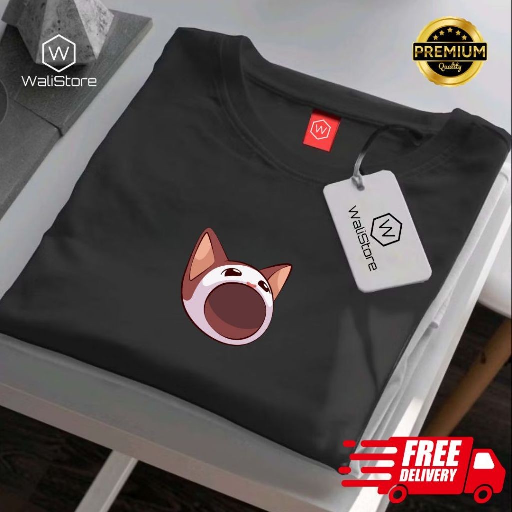 Distro T-shirt Trader kripto popcat สบายและพื้นนุ่มสําหรับเด็กหญิงและเด็กชาย Walalistore Premium