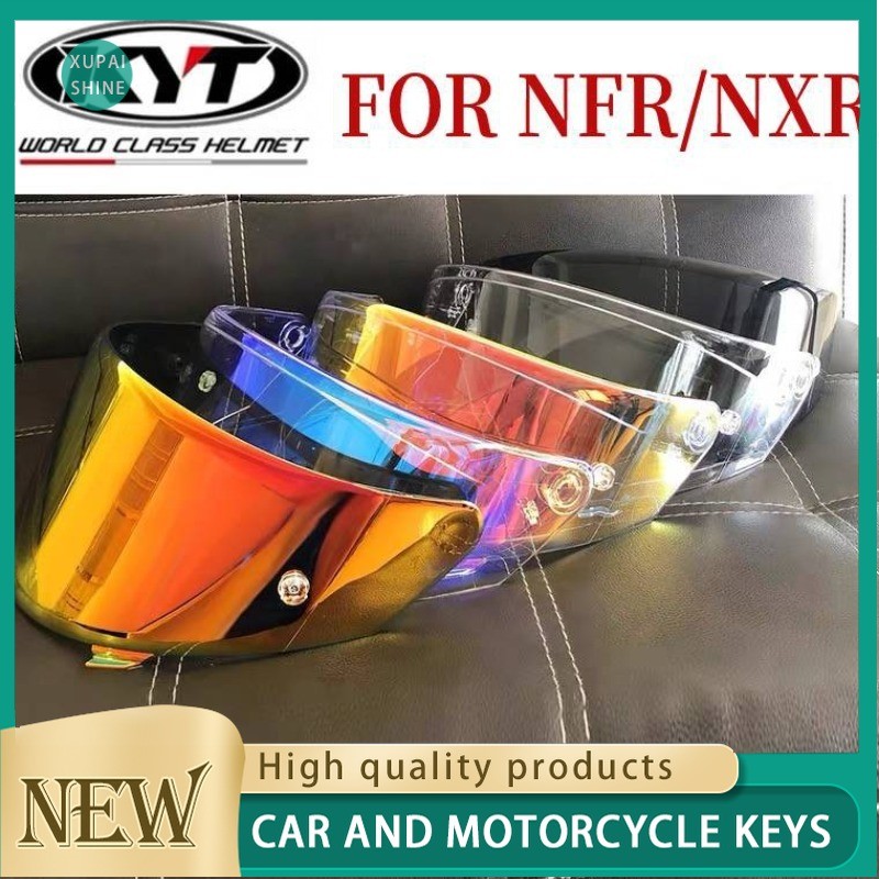 Kyt NFR เลนส์ Iridium Visor เลนส์ Revo FIt สําหรับหมวกกันน็อค KYT NFR KYT