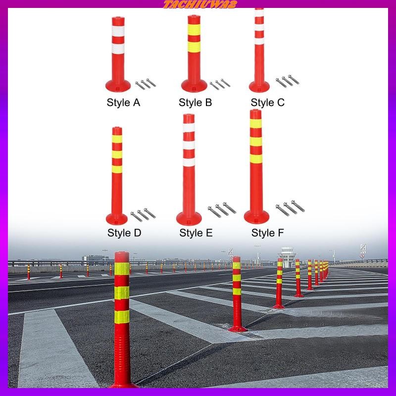 [Tachiuwa2] Safe Bollard Post แผงกั้นสะท้อนแสงคําเตือนการมองเห็นการจราจร Bollard สําหรับภาคพื้นดินถน