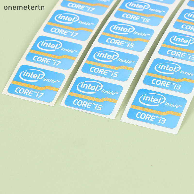 Oyr สติกเกอร์ฉลาก โลโก้ Ultrabook Intel Core i3 i5 i7 N สําหรับติดตกแต่งแล็ปท็อป
