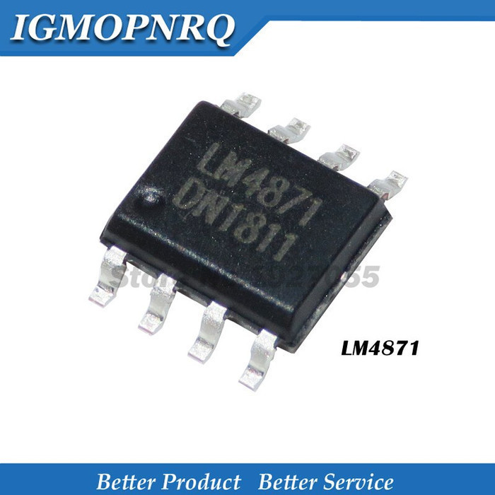 เครื่องมือชิ้นส่วน LM4871MX LM4871 LM4871T SOP8 SMD