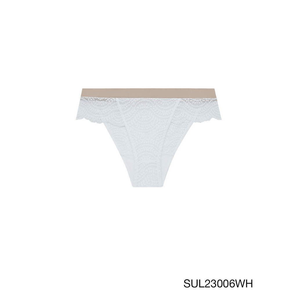 SABINA | JANESUDA x SABINA กางเกงในทรงบิกินี่ Rosie  รหัส SUL23006WH สีขาว