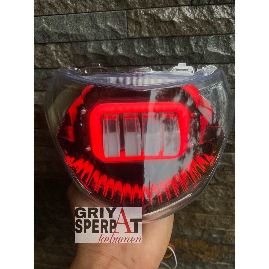 SPIN NEW 125 LED HEADLIGHT RESERCTOR 4 เลนส์