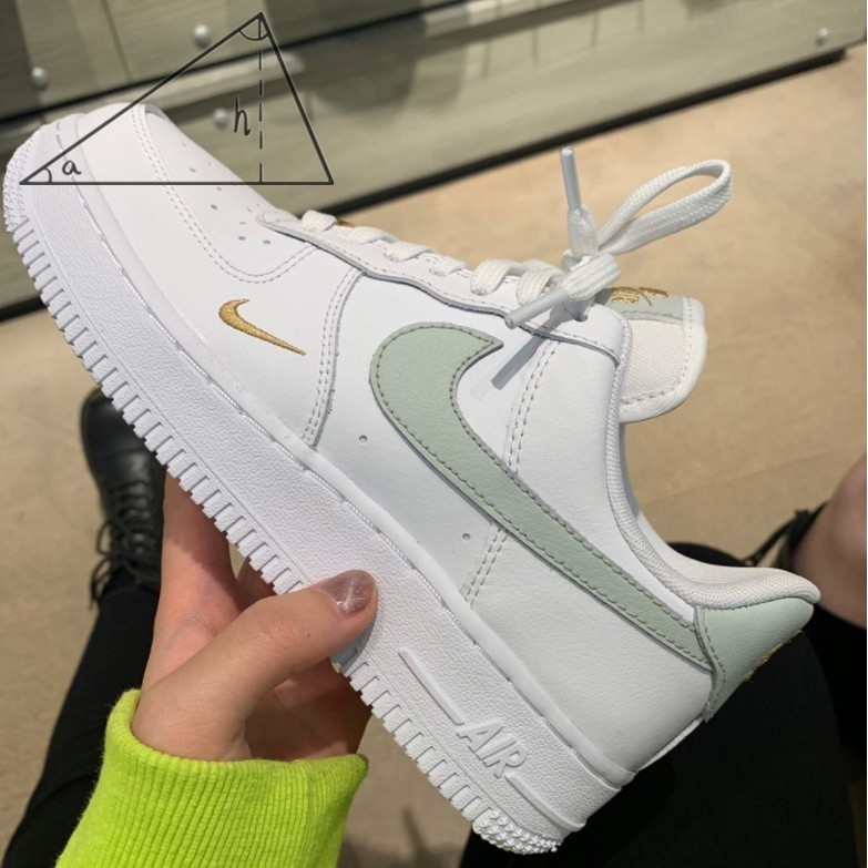 Nike High Quality Nike Air Force 1 Low Mini White Green Air Force Men Women Small Hook Gold Hook Red Blue CT1989 101
