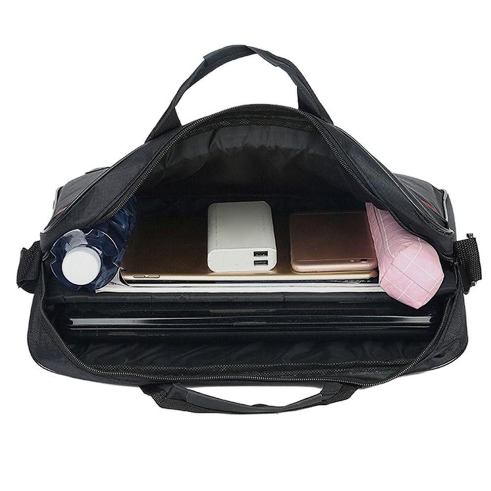 Quillan กระเป๋าเอกสาร Crossbody, แฟ้มโฟลเดอร์กระเป๋าขนาดใหญ่ความจุธุรกิจ Tote Bolsas, Simple กระเป๋าถือ Thicken Multi-layer ธุรกิจกระเป๋าเอกสาร Commute