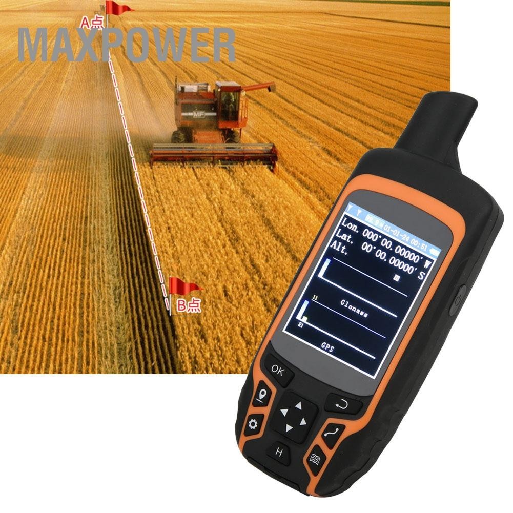 Maxpower ZL-166 มือถือ GPS นำทางติดตามที่ดินพื้นที่เมตร TFT 2.4 นิ้วจอแสดงผลเครื่องมือวัดสหรัฐเสียบ 100-240 โวลต์