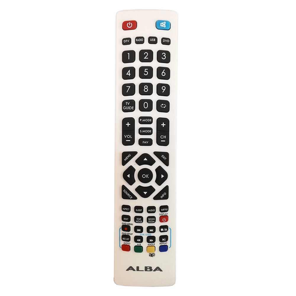 ใหม่สําหรับ Alba BUSH 3D LCD TV รีโมทคอนโทรล 22/207FD 22/207F 24/207DVDB