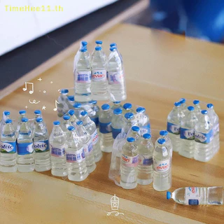 TimeHee 1:12 เรซิ่นจําลองขวดน้ําแร่บ้านตุ๊กตา Miniature เด็กของขวัญของเล่นอุปกรณ์ตกแต่งบ้าน TH