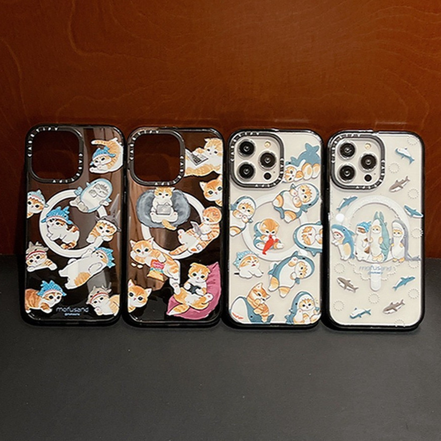 เคสโทรศัพท์มือถือ TPU แบบแม่เหล็ก กันรอยขีดข่วน ทนทาน สําหรับ iphone 11 12 13 14 15 Plus Pro Max