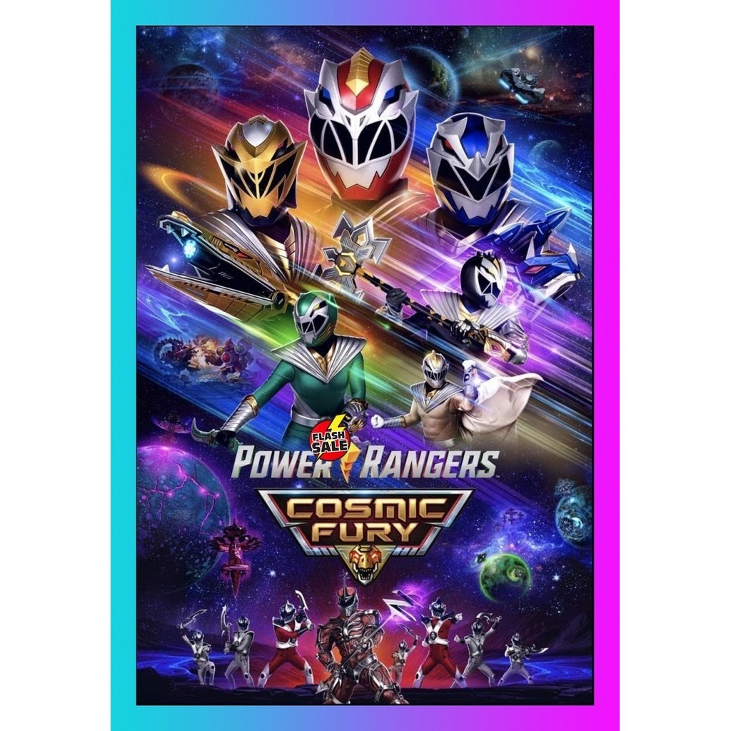 HIT MOVIE DVD ดีวีดี Power Rangers Cosmic Fury (2023) 10 ตอน (เสียง อังกฤษ | ซับ ไทย/อังกฤษ) DVD ดีวีดี HIT MOVIE ราคา ถูกที่สุด ดีลบีเคเค