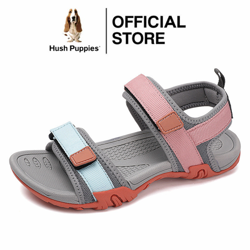 Hush Puppies รองเท้าโลฟเฟอร์ ส้นแบน แบบสวม สําหรับผู้หญิง