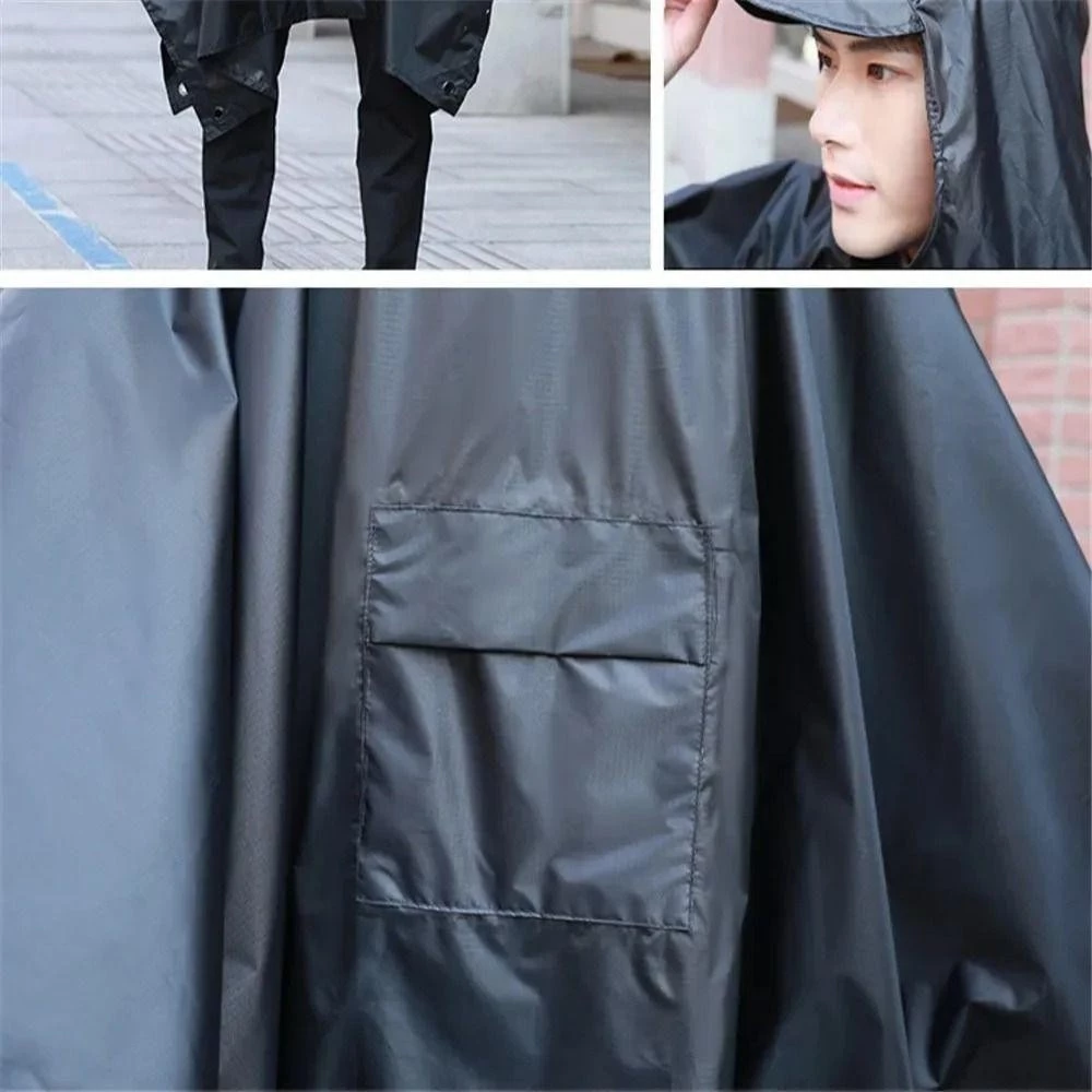 เฮลลาริโอ เสื้อปอนโชกันฝนสำหรับขี่จักรยาน น้ำหนักเบา thumbnail 7