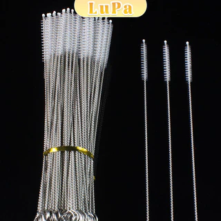 LuPa แปรงล้างหลอดดูด จุกนม ขนไนล่อน ไม่ทำให้เป็นรอย Stainless steel soft straw straw brush