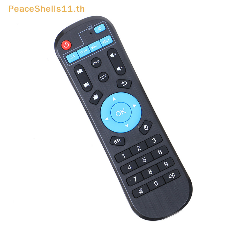 Peaceshells รีโมตคอนโทรล สําหรับกล่องทีวี Android H96 MAX X88 TX6 HK1 T95X TX3 X96 TH