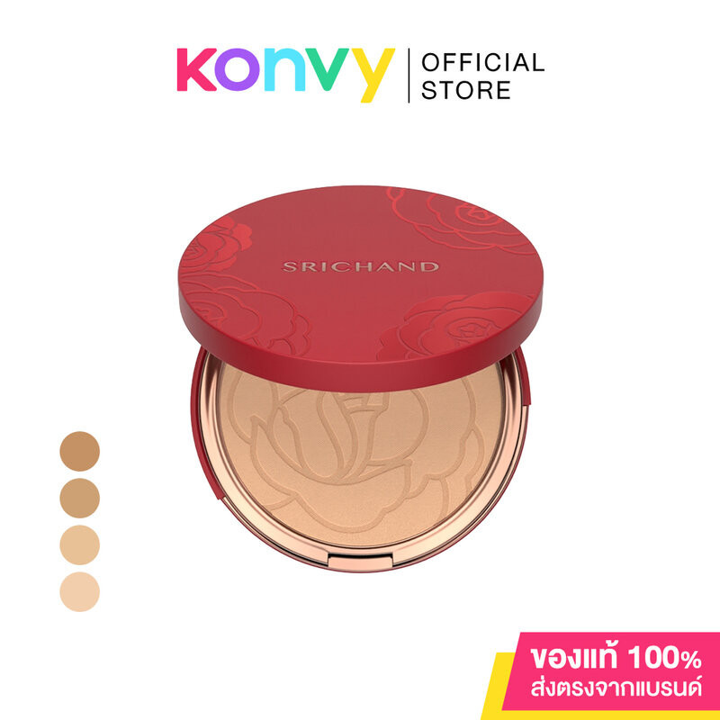 Srichand Super Coverage Always Matte Foundation Powder SPF35 PA++++  ศรีจันทร์ แป้งผสมรองพื้นปราศจากซิลิโคน