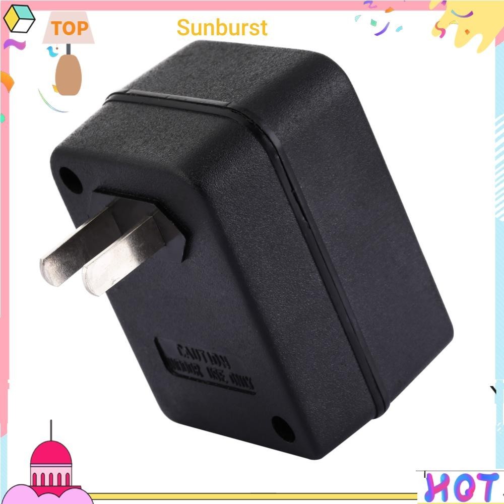 ใหม่ อะแดปเตอร์แปลงแรงดันไฟฟ้า 50W US AC 220V เป็น 110V สําหรับเดินทาง [Sunburst11.th]