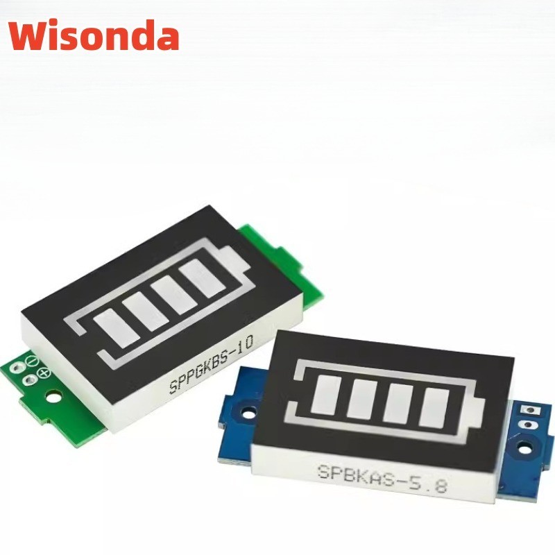 โมดูลทดสอบความจุแบตเตอรี่ลิเธียม 1S 2S 3S 4S Single 1-8S Single 3.7V 4.2V หน้าจอสีฟ้า สําหรับยานพาหนะไฟฟ้า