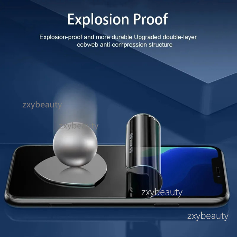 2in1 ฟิล์มไฮโดรเจลนิ่ม กันรอยหน้าจอ เลนส์กล้อง สําหรับ Infinix Note 40 Pro Plus 5G 2024 4G Note40 40Pro Note40Pro 40Pro+ - รูปที่ 5