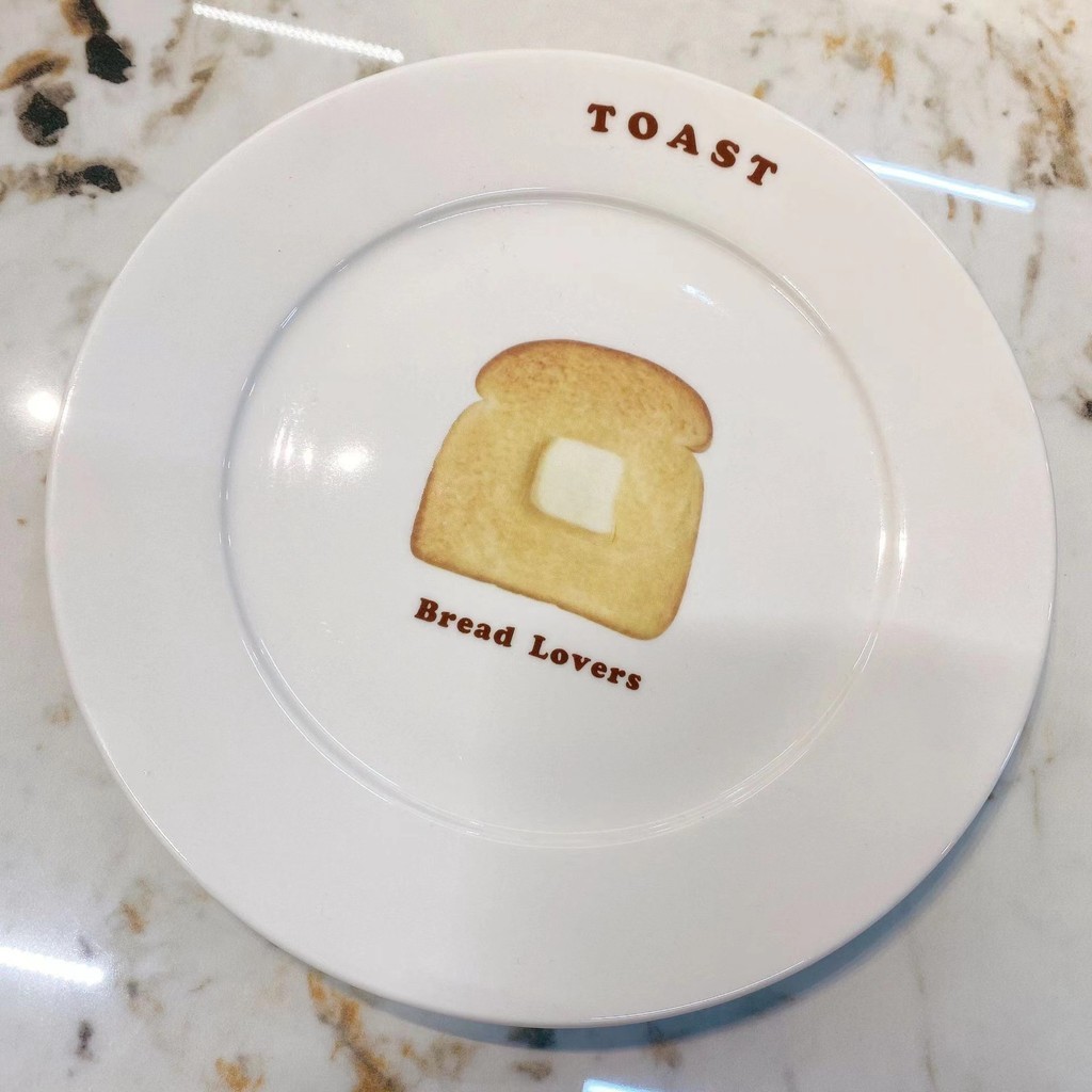 จานเซรามิค 8 นิ้ว/วัสดุเซรามิค/ขนาด 8 นิ้ว/4 แบบ/จานผลไม้/ - รูปที่ 5