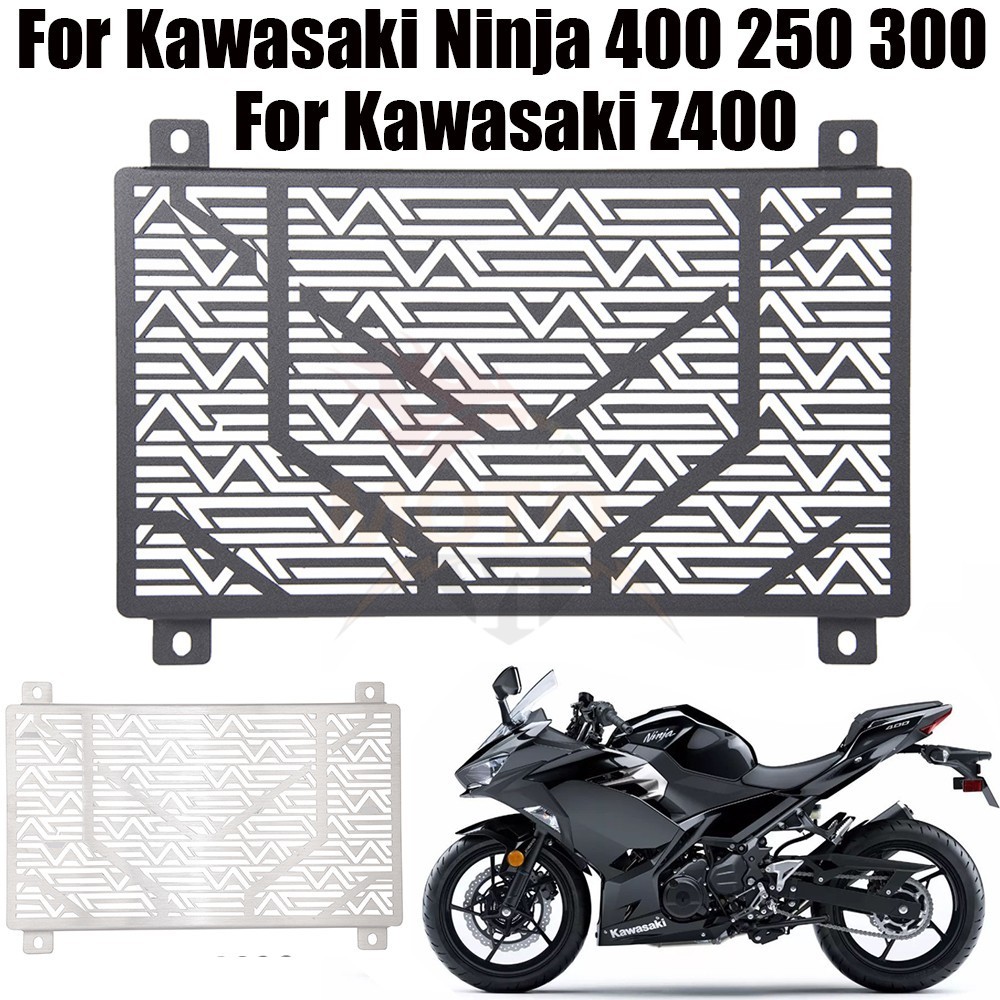 ฝาครอบป้องกันหม้อน้ํา CNC อุปกรณ์เสริม สําหรับ Kawasaki Ninja 400 NINJA400 Z400
