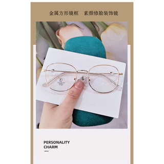 แว่นตากรองแสง สายตาสั้น 1.56/1.67 HD (-50 ถึง -600, -700, -800, -900, -1000) เคลือบสีฟ้า บล็อกการ์ตูนแมว กรอบสี่เหลี่ยม กรองแสงคอมพิวเตอร์ และโทรศัพท์มือถือ แว่นตาผู้หญิง