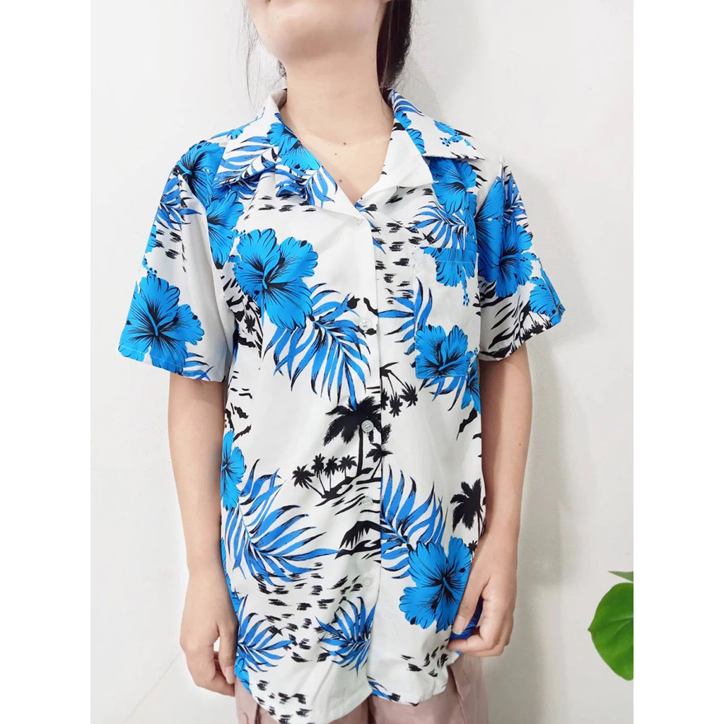 เสื้อคอปกแขนสั้นผู้หญิง ลายดอกไม้ วินเทจ thumbnail 8