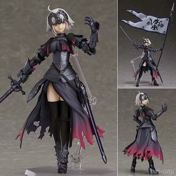 Fate Night Figma 390# Fate/Grand Ruler Alter Joan of Arc Movable Garage Kit Doll