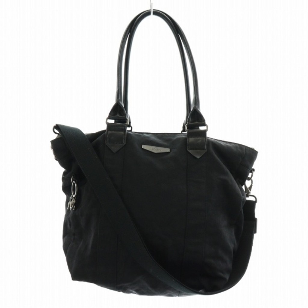 Kipling Handbag Shoulder Bag 2 Way Black K15586-900 Direct from Japan Secondhand