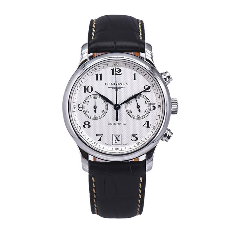 Longines LONGINES Master Series L2.669.4.78.3 นาฬิกาข้อมือโครโนกราฟอัตโนมัติ หน้าปัด 38.5 มม. สําหรับผู้ชาย