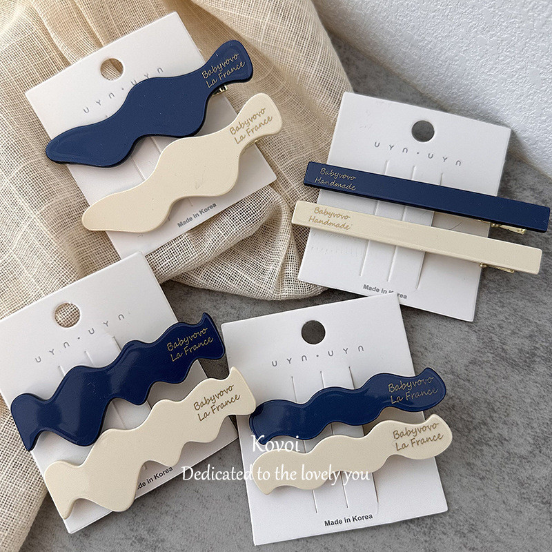 กิ๊บติดผมหน้าม้า รูปปากเป็ด สไตล์เกาหลี สําหรับผู้หญิง - รูปที่ 6