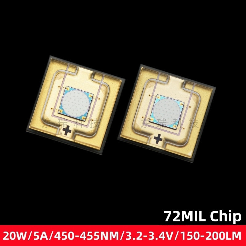 5ชิ้นแสงที่แข็งแกร่งระยะยาว20วัตต์เลเซอร์ปืนใหญ่50เซนติเมตรพลังงานสูง นํา ลูกปัดเต้นรําตารางโคมไฟไฟฉาย5050เลเซอร์สีขาวลูกปัด - รูปที่ 2