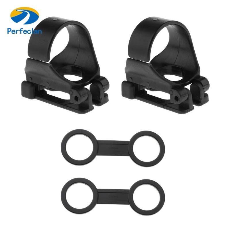Perfeclan 2 ชิ้น Dive Snorkel Holder & 2x ดําน้ําดูปะการัง Keeper คลิป Retainer Buckle – โปรปัง