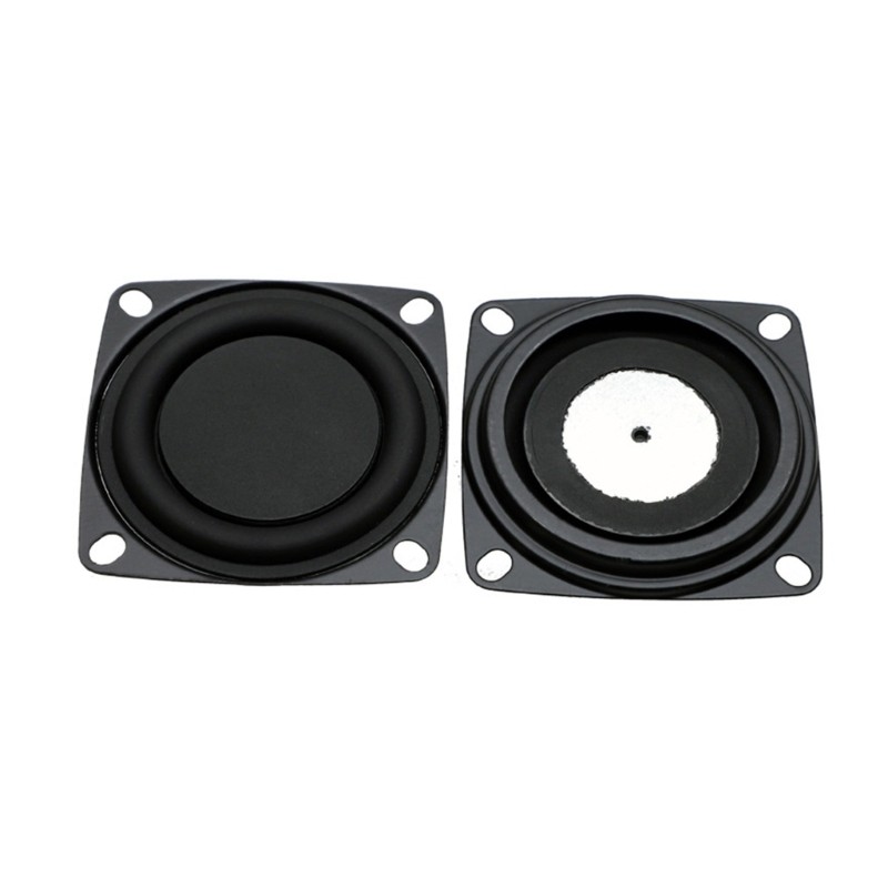MDD 2 ชิ้น 2 นิ้วแผ่นสั่นเบสลําโพงยางและโลหะแผ่นสั่น Passive Bass Woofer ไดอะแฟรม - รูปที่ 7