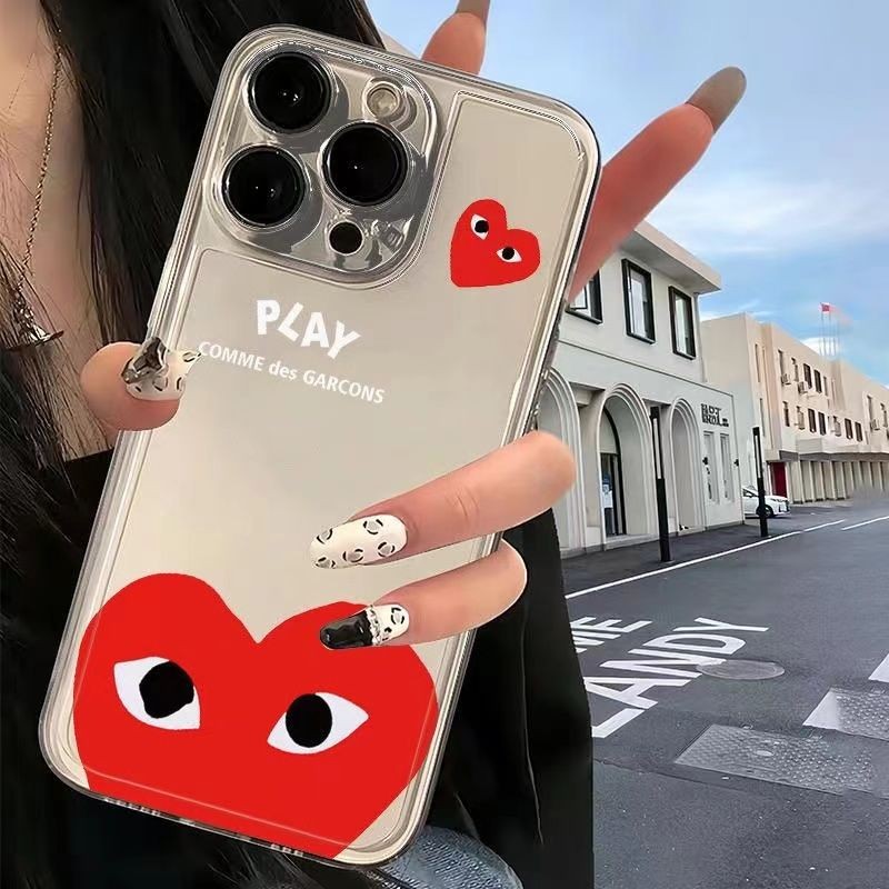 สีแดง Kawajiu Love เหมาะสําหรับ Apple 15 เคสโทรศัพท์ iPhone14 13 12promax 11 Soft 7 8plus สไตล์ใหม่ 