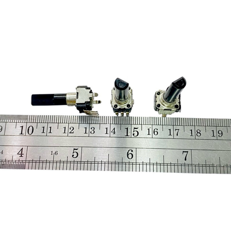วอลลุ่ม 3ขา แกนผ่า แกนยาว 23mm (ราคาต่อ 1ชิ้น) มี B5K รูปที่ 8