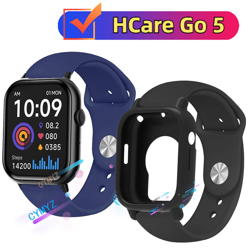 Hcare Go 5 case ฟิล์มกันรอยหน้าจอ HCare Go 5 strap สายซิลิโคน HCare Go5 strap สายรัดข้อมือกีฬา