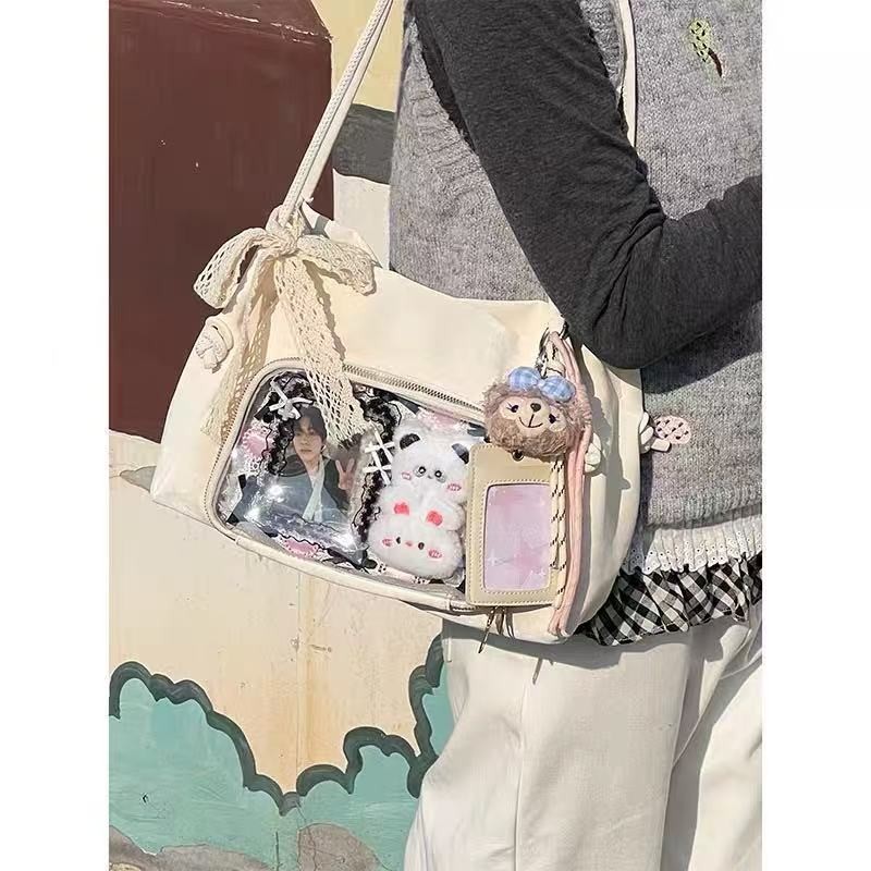 กระเป๋าผู้หญิงสไตล์ใหม่แฟชั่น Texture Niche Pain Bag แฟชั่นเรียบง่าย All-Match One-Shoulder Tote Bag