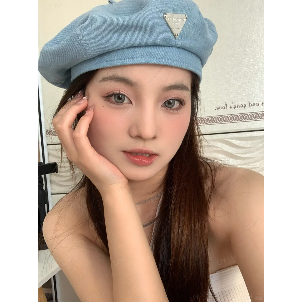 คอนเทคเลนส์ [0.00~-6.00] UYAAI ชุดคอนแทคเลนส์สี OMG 14.0 มม. สีน้ําตาล สีเขียว สีเทา รายเดือน - รูปที่ 2