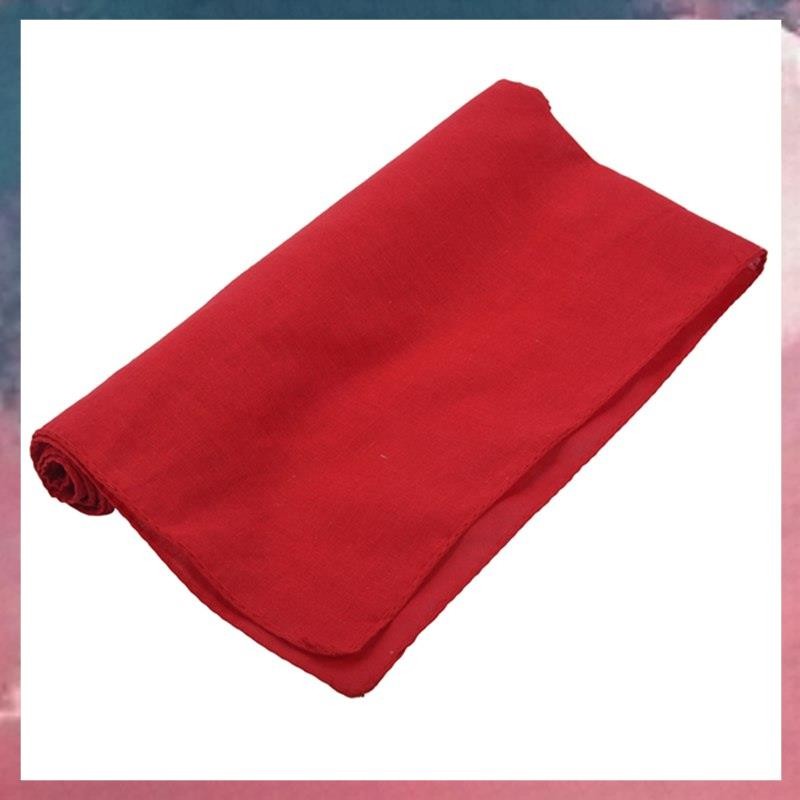 Fancy Plain Bandana 100% Cotton Neck Wrist Wrap