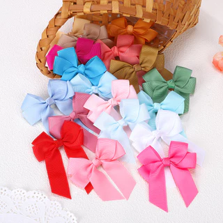 1pc 3.6 สีทึบ Bowknot กิ๊บติดผมสําหรับสาวคลาสสิก Bows Hairpins Barrettes Headwear เด็กอุปกรณ์เสริมผม