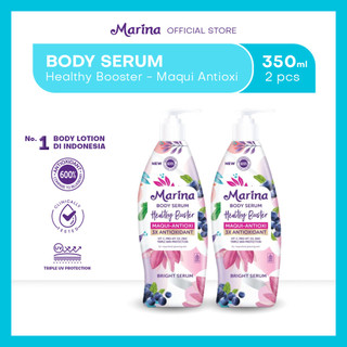 Marina Healthy Booster Bright Serum Pump 350ml Maqui [2pcs] - Exp Date : 08.2027