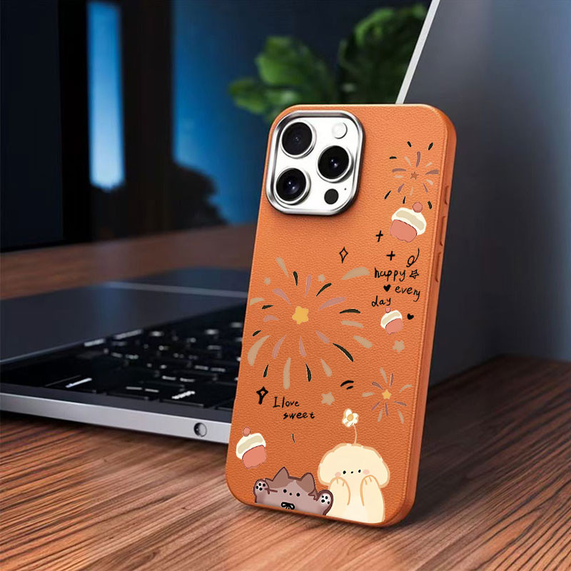 สําหรับ Honor X9c X9A 5G X7c X9B X8B X8A X7b X7A X6B กรณีหรูหราหนังนุ่มเนื้อ Matte น่ารักการ์ตูนแมวฝาครอบป้องกันสําหรับ Huawei Honor X9c X7c กันกระแทกเคสโทรศัพท์