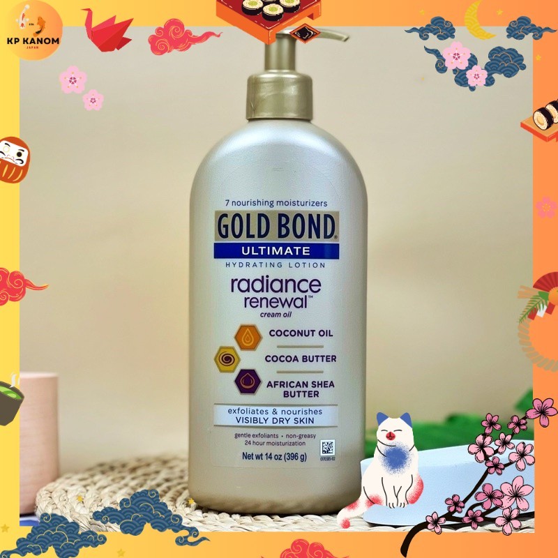 พร้อมส่ง‼️ Gold Bond🪐 ครีมปกป้องผิว Ultimate Radiance Renewal Lotion 🇺🇸 🪐ให้ความชุ่มชื้นและ