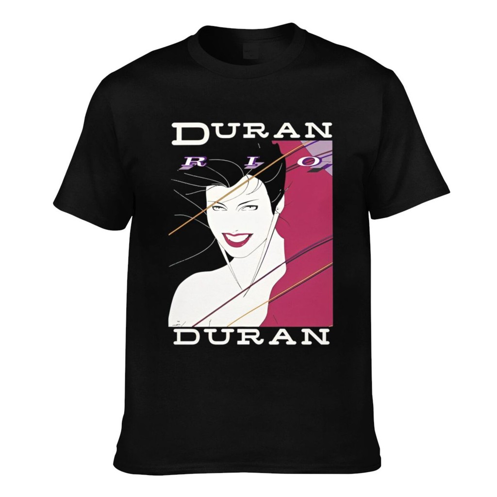 ออกแบบใหม่ Duran Duran Rio Black Mens Funny Tshirt
