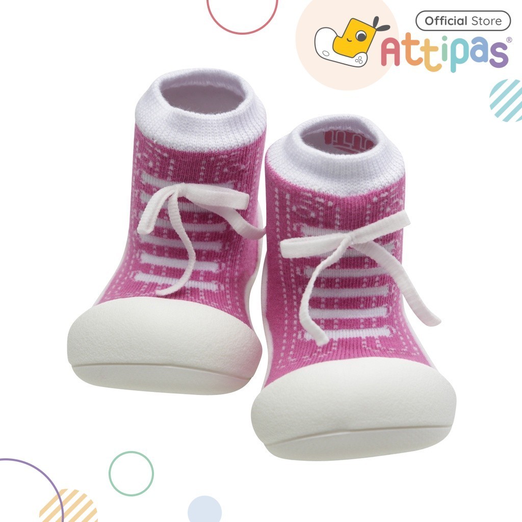 Attipas Functional Baby Shoes Prewalker Shoes - Sneaker Purple