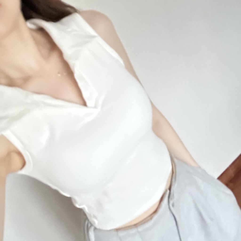 Lonny Tank มีฟองน้ำ เสื้อกล้ามคอตตอน (6805)